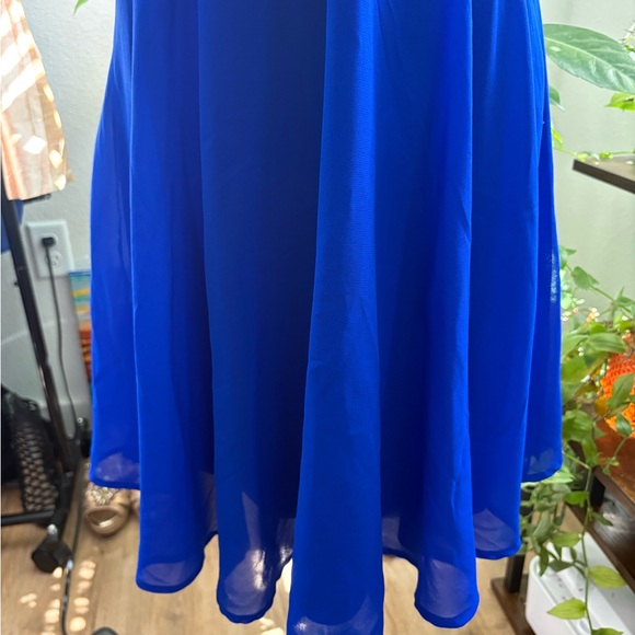 Charlotte Russe Vibrant Blue Strapless Dress - Picture 6 of 8